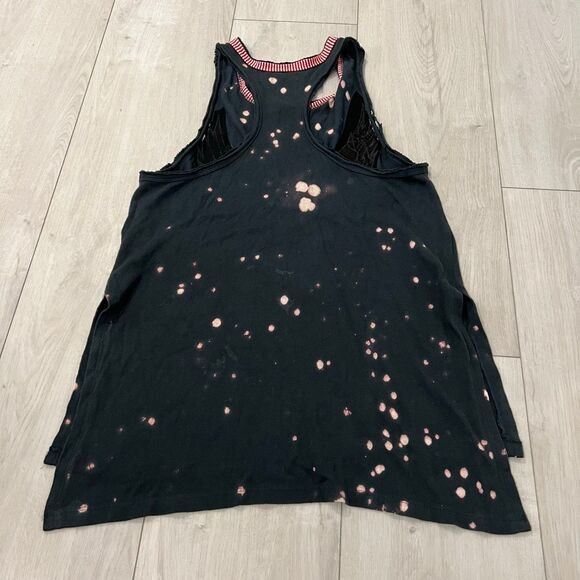 Free People Eagle Crafted Heritage Distressed Sweater Tank Size S - Picture 4 of 9